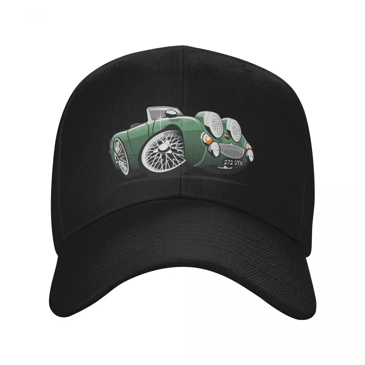 Frogeye Sprite caricature for Terry Baseball Cap Sun Cap Hat Luxury Brand Women's Golf Clothing Men's