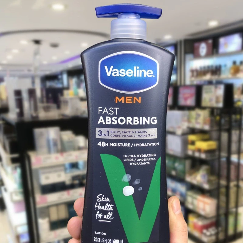 Vaseline Body Lotion 600ml Moisturizing, Deep Repairing, Efficient Moisture Locking and Brightening Skin Tone