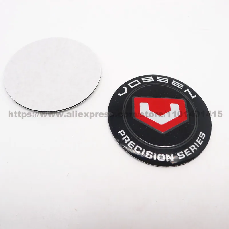 4pca 45mm 50mm 56mm 60mm 65mm Vossen Wheel Cap Sticker Emblem Badge Car Rim Decal