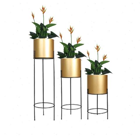 New Style  Home Decor Metal Indoor  Outoodr Flower Pot Holder Floor Plant Stand