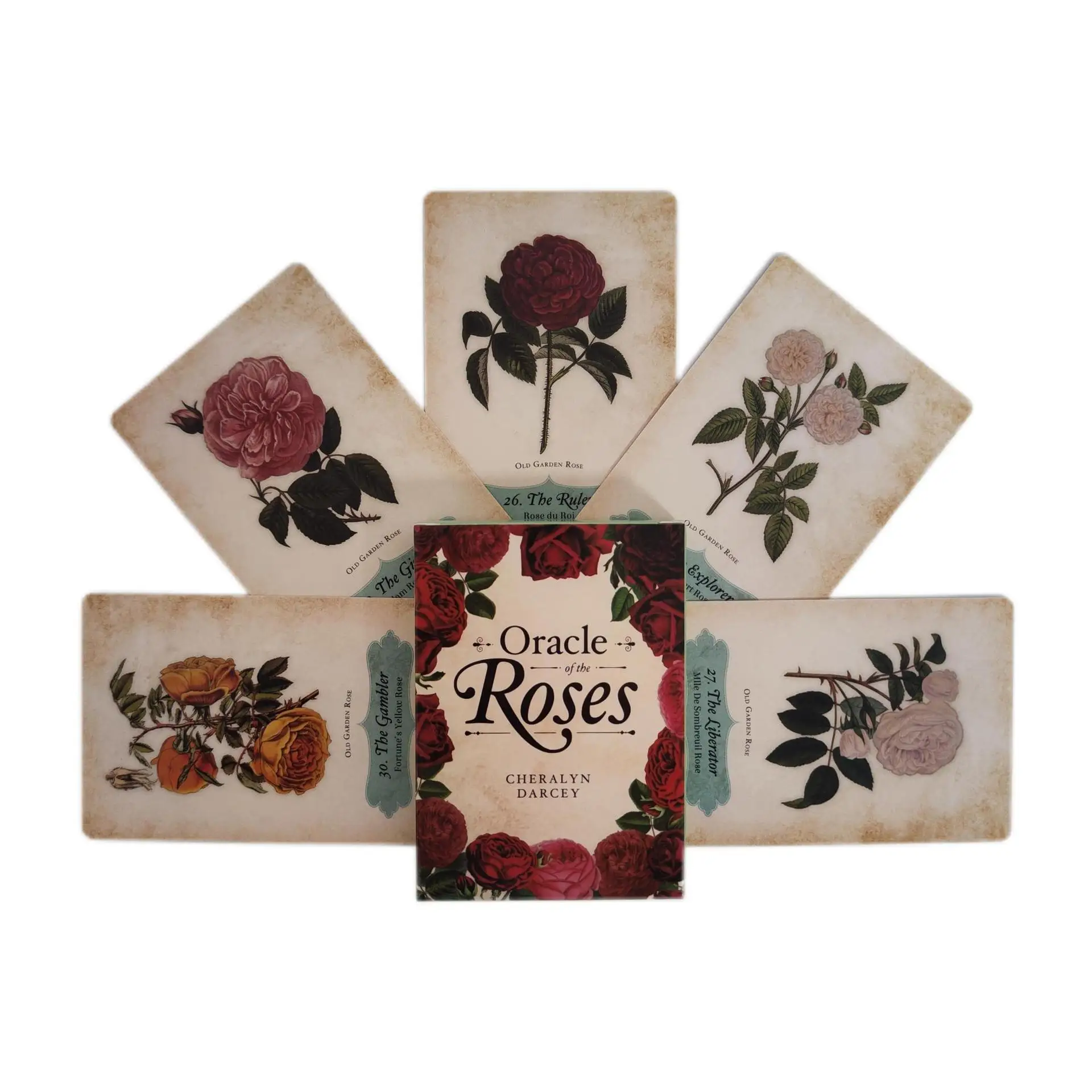 

Oracle of The Roses oracle cards board games Family Party Fun Tarots Board Game