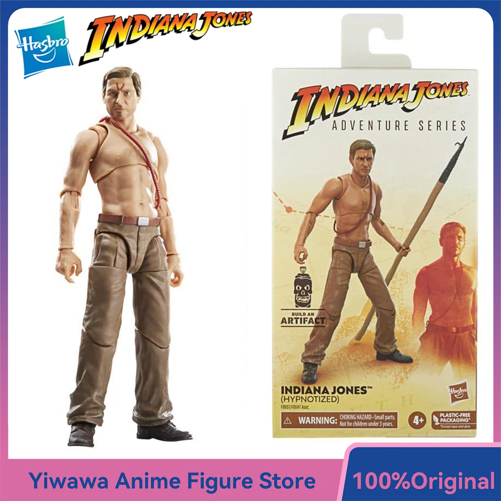

[In-Stock] Hasbro INDIANA JONES Adventure Series Indiana Jones (Hypnotized) Collectible Anime Action Figure Model Ornament Toys
