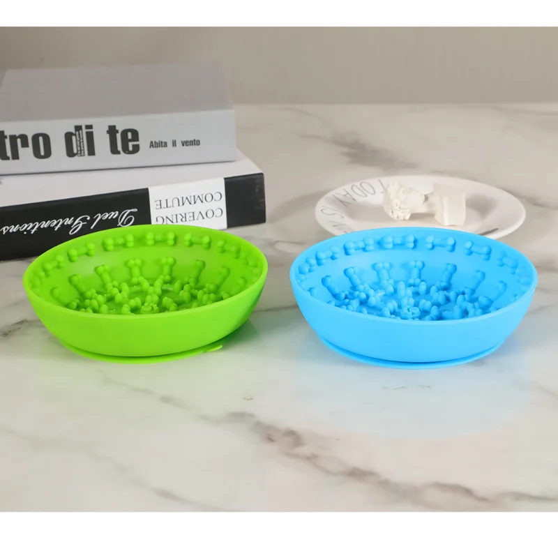 Amazon Silicone Pet Slow Food Bowl Slow Food Pad Lick Pad Slow Food Pad Dog Head Dog Paw Pad