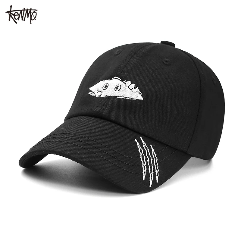 

KENMO забавная бейсболка с героями мультфильмов, четыре сезона, уличная мода, солнцезащитный козырек, дышащая мужская и женская бейсболка