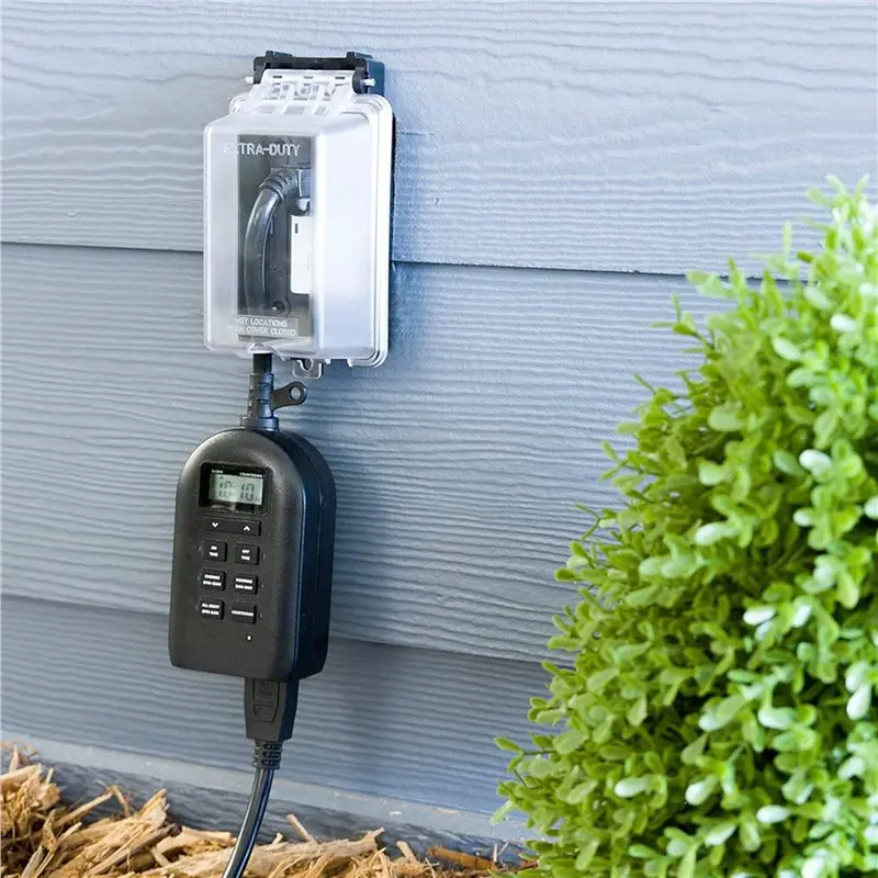 ABGG-3X Outdoor Outlet Cover, Single Gang Outdoor Outlet Cover Weatherproof Enclosure, Electrical Box Waterproof Plug Covers