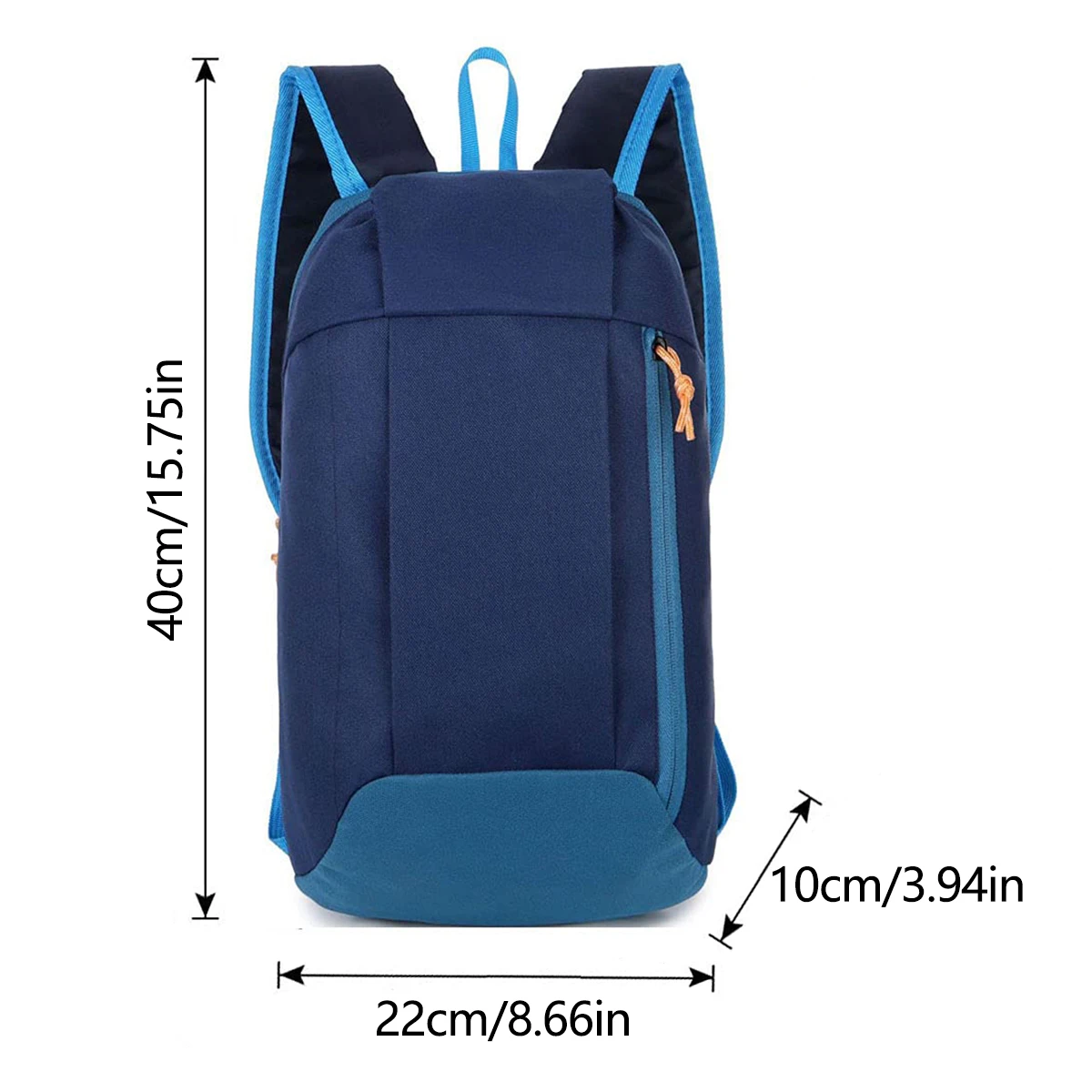 Mochila masculina esportiva pequena e leve ao ar livre.-zmt