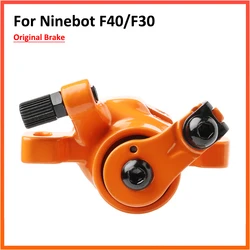 Original Brake For Ninebot F40 F30 F25 KickScooter Electric Scooter Disc include Brake Pads Orange Parts