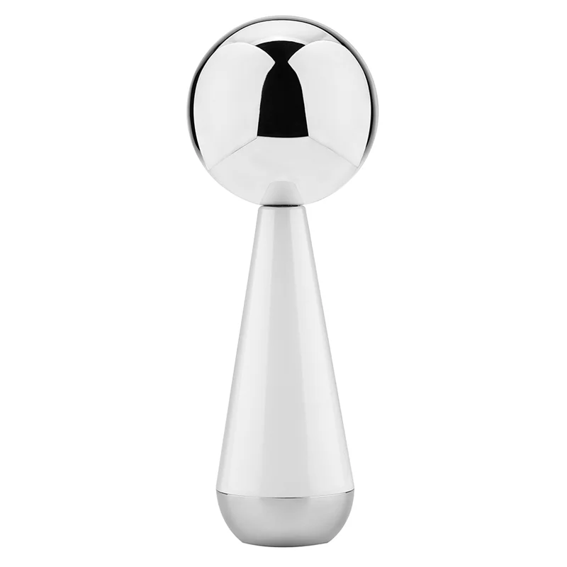 A50Q-Skincare Tool Ice Globes For Facials 360 Rotating Unbreakable Steel Ice Roller For Face And Eyes Ideal