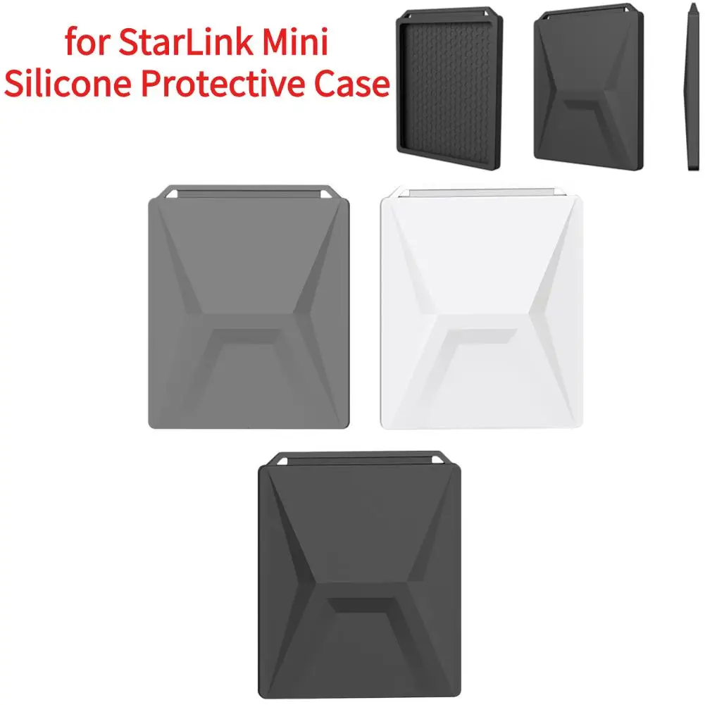 

Силиконовый защитный чехол для StarLink Mini, силиконовый чехол для мини-антенны, водонепроницаемый протектор для Starlink Mini