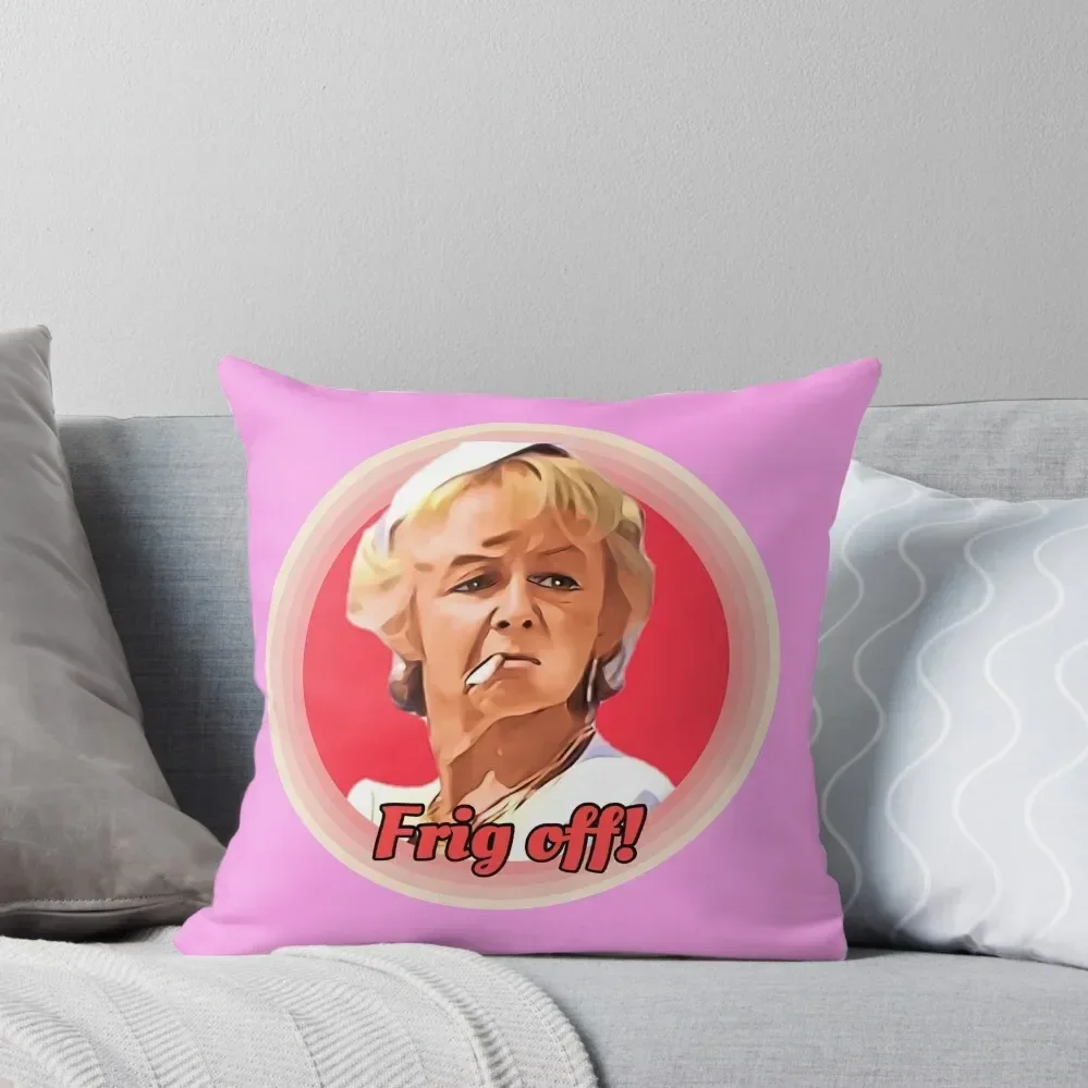 Madge - Benidorm Throw Pillow home decor items Bed pillowcases Cushion Cover Pillow Case pillow