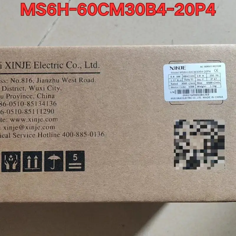New servo motor MS6H-60CM30B4-20P4 The latest quotation in November 2025