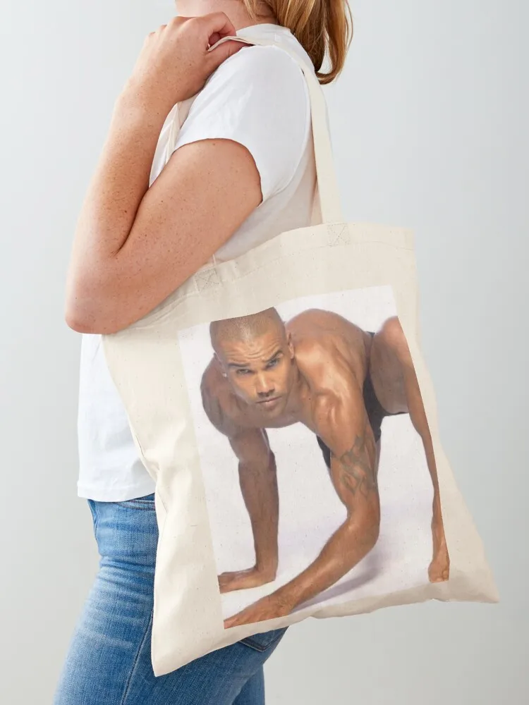 

Shemar Moore Tote Bag reusable shopping bags tote bag woman great bag hand
