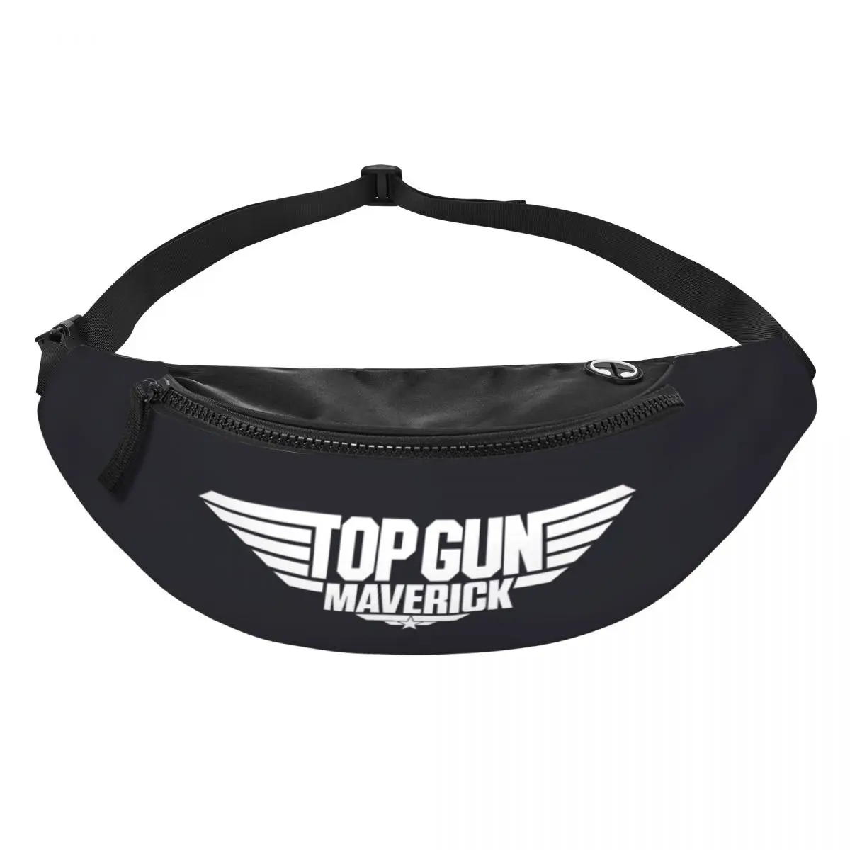 Personalized Top Gun Maverick Fanny Pack for Men Women Tom Cruise Movie Crossbody Waist Bag Cycling Camping Phone Money Pouch