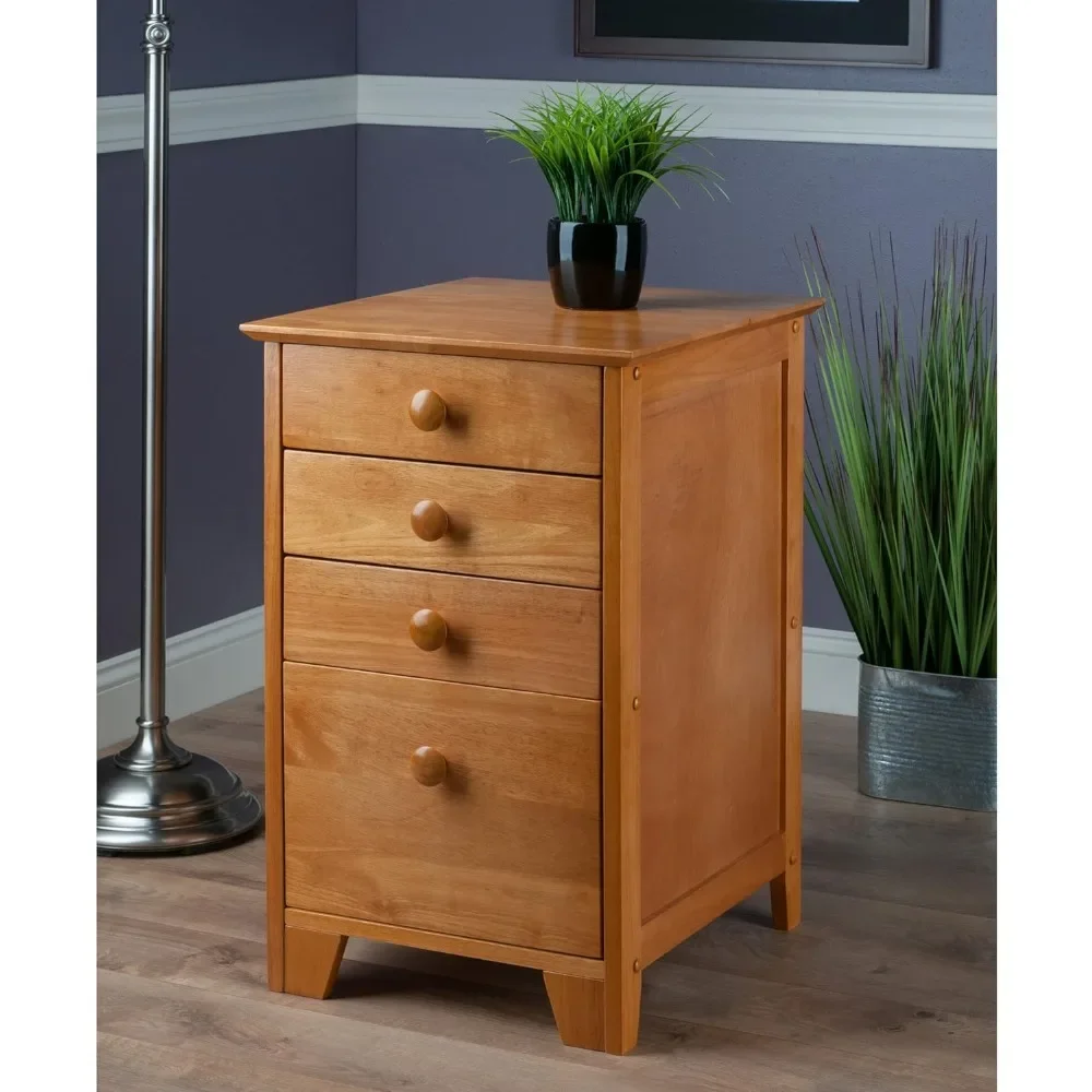 

Modular file cabinet with three drawers for work from home 20.19 "deep x 18.27" wide x 28.94 "high yellow free shipping