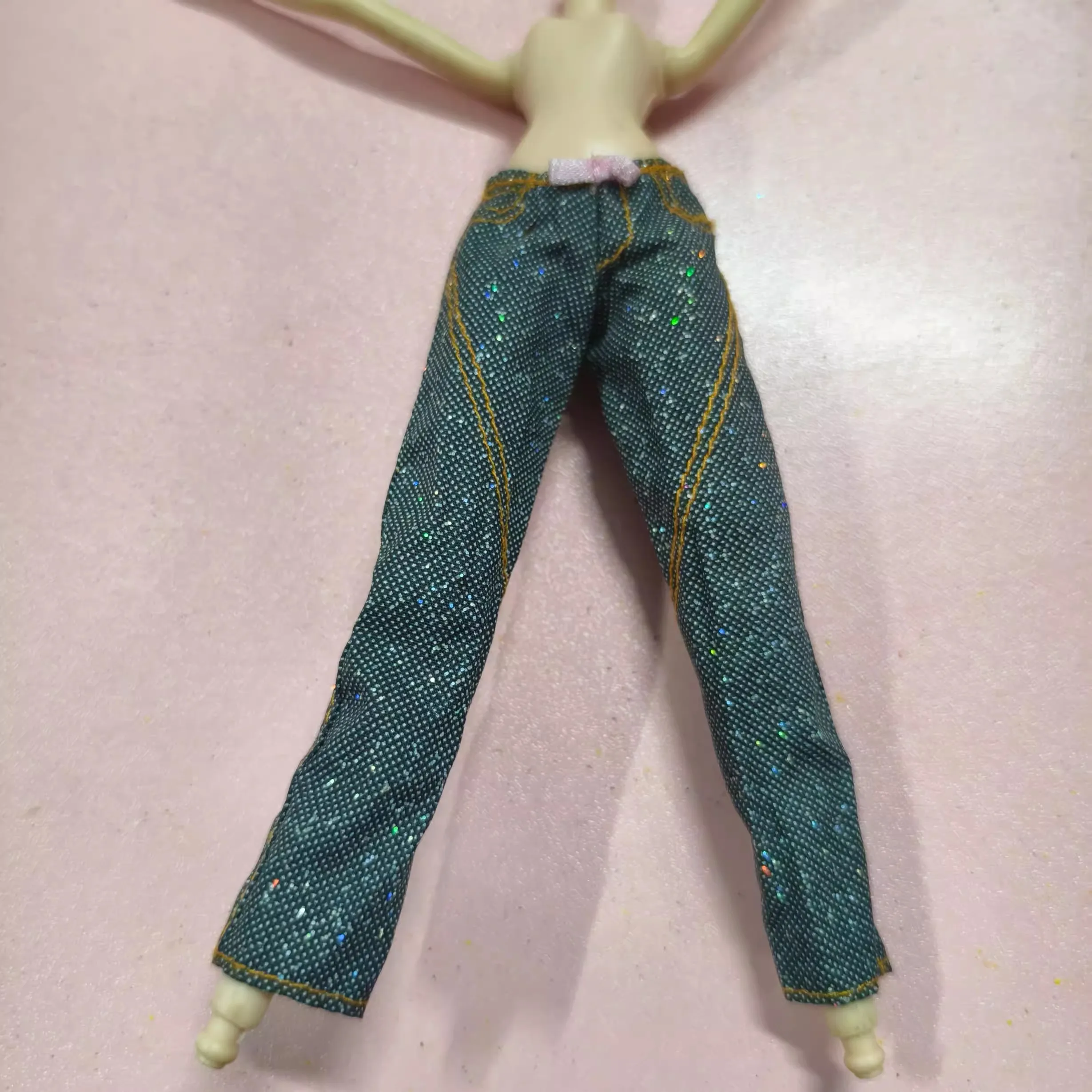 A1 Doll clothes Monster High School doll clothes pants top replacement set xindongwanjucheng