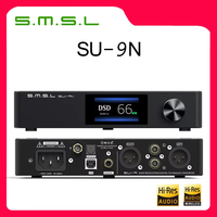 SMSL SU-9n ES9038PRO DAC Digital Audio Bluetooth 5.0 DSD512 PCM768kHz/32Bit with Remote Control SU9n Hi-Res Decoder Original