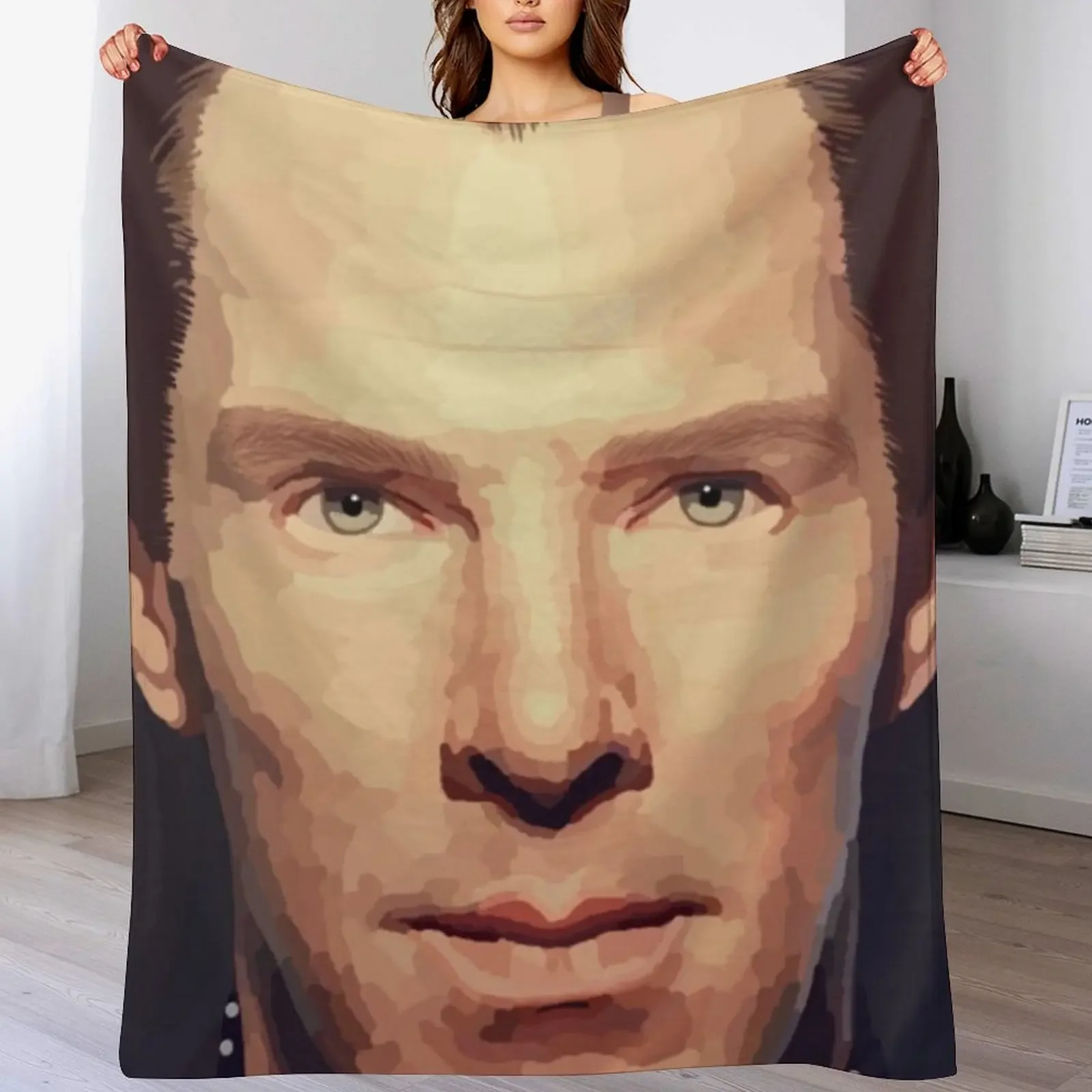 

Benedict Cumberbatch Throw Blanket Large bed plaid For Decorative Sofa halloween Blankets