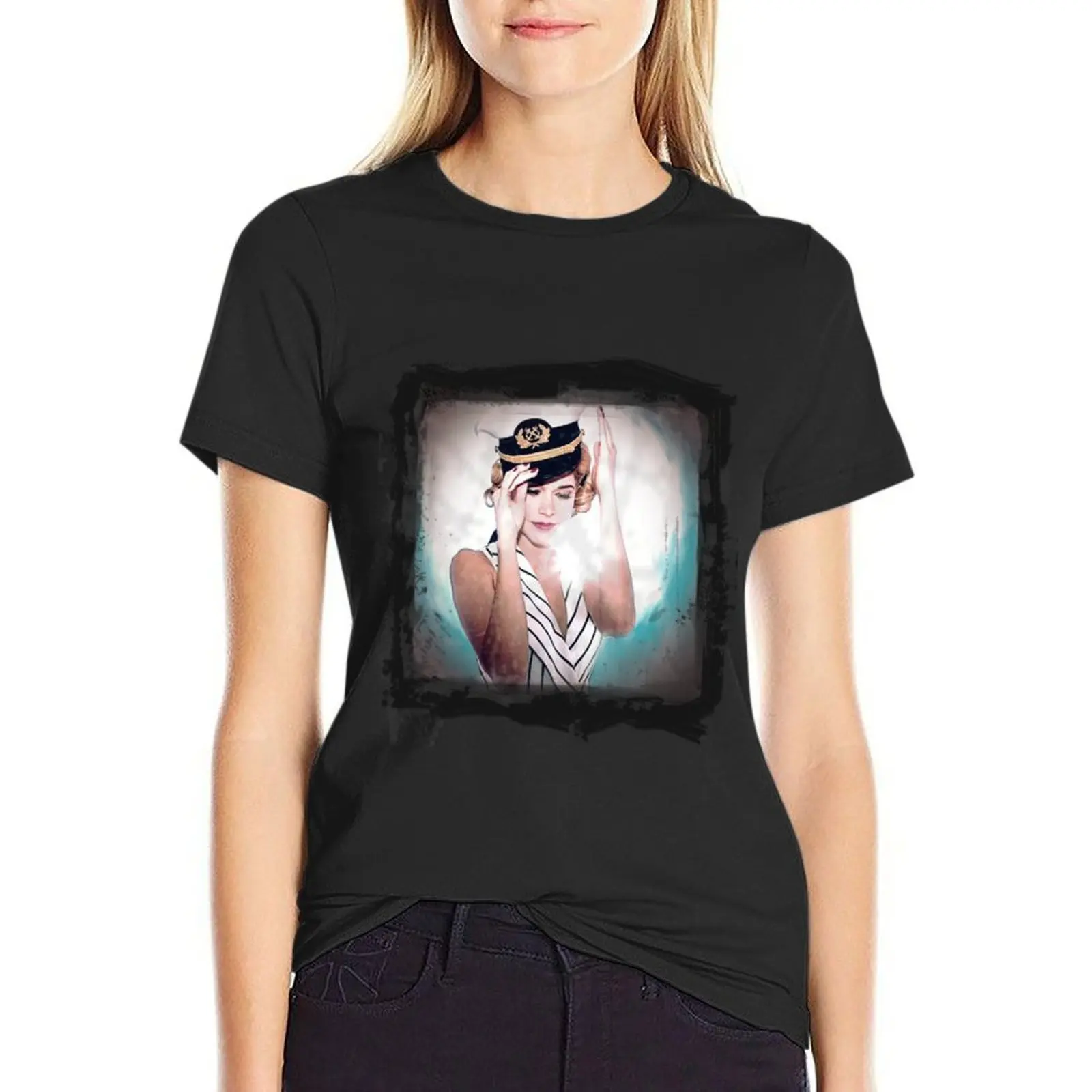 Sutton Foster T-Shirt tees summer top tshirts woman