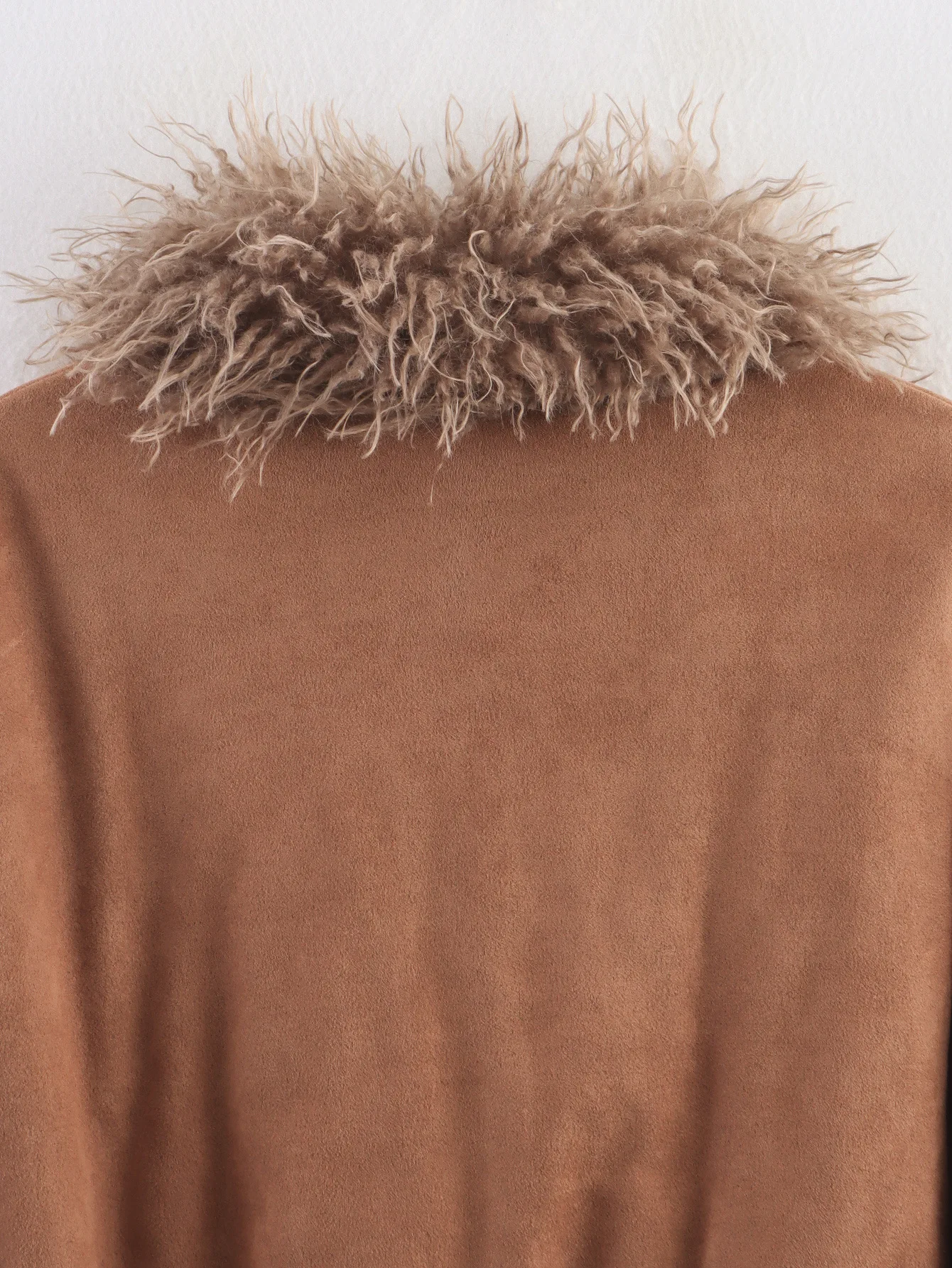 가을 겨울 빈티지 파카 스웨이드 재킷 여성 캐주얼 인조 퍼 엣지 재킷 코트 패션 여성 하이 스트리트 아우터 재킷