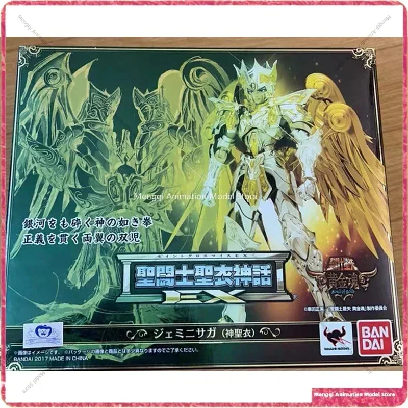 

BANDAI Holy Cloth Myth EX Gemini Legend Golden Soul Anime Character Model Children Toy Gift Collection in Stock