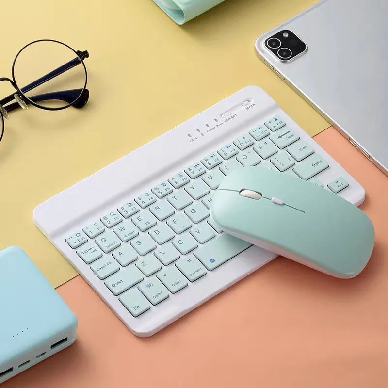 

Magnetic Bluetooth Keyboard Mouse Set Ipad Bluetooth Keyboard Mobile Phone Tablet Magic Wireless Keyboard