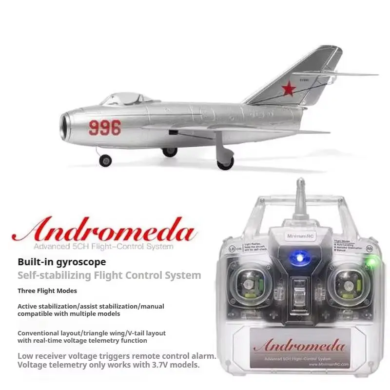 

Радиоуправляемый самолет Minimumrc Mig-15 Micro Realistic RC Jet PNP без пульта управления, 30-мм EDF, 2S, с фиксированным крылом, для любителей радиоуправляемых моделей.