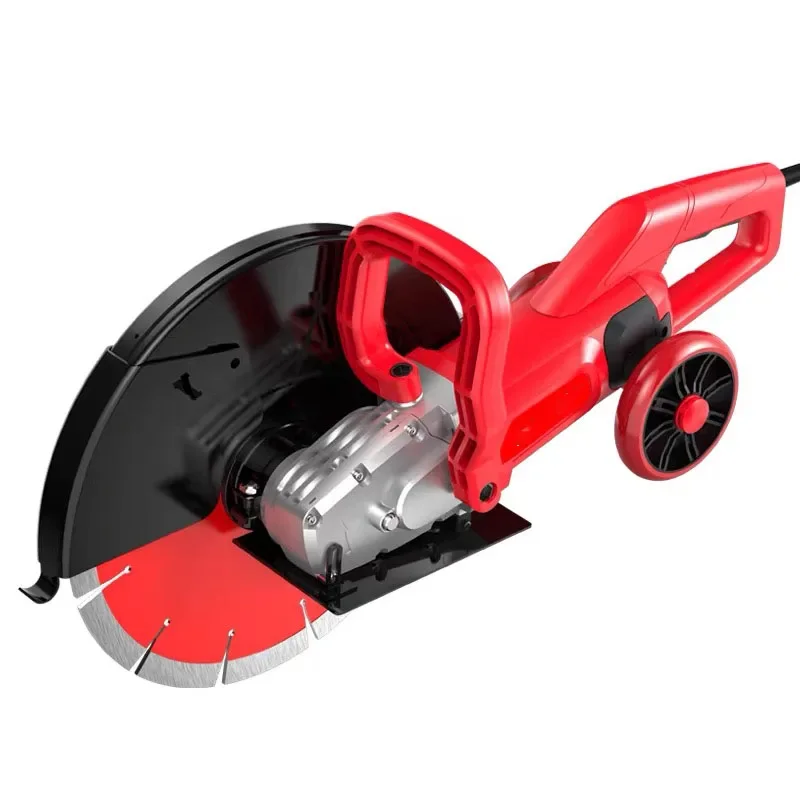 

6800W Hydroelectric Concrete 130MM Cutting Machine + Diamond Saw Blade Multi-functional Wall Grooving Machine Electric Grooving