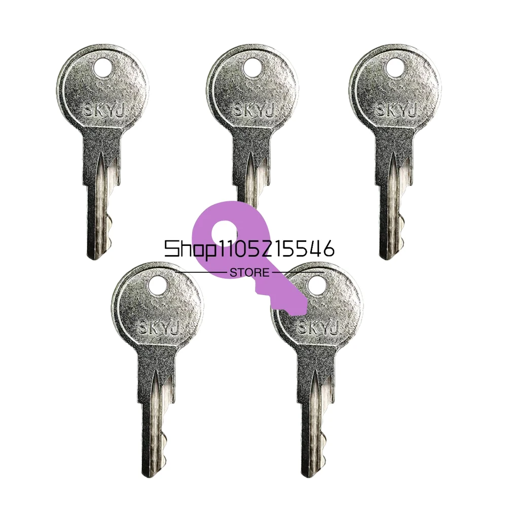20/10/5/1 Stück SKYJ Zündschlüssel ELI80-0108 SKYJ-Schlüssel kompatibel mit Link Belt kompatibel mit SkyJack kompatibel mit Terex Neu