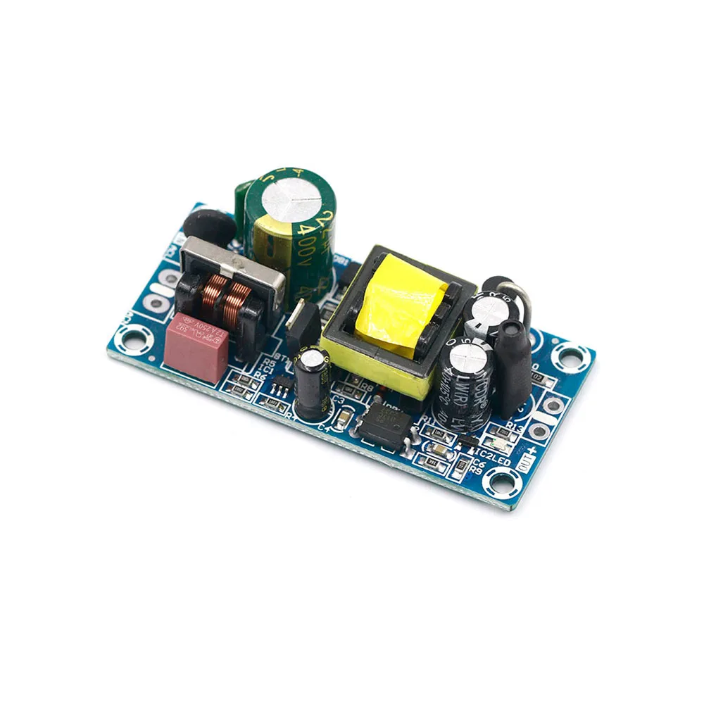 AC-DC 5V 2A/12V 1A 10W 12W Switching Power Supply Module Bare Circuit AC 85-264V to DC 5V/12V Power Supply Board for Replace