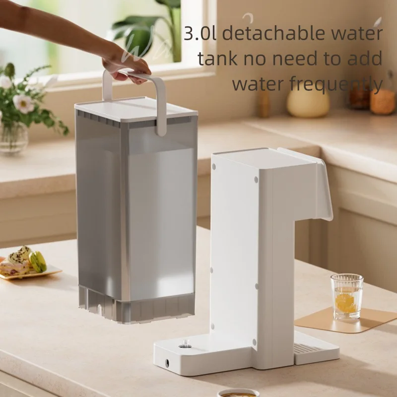 موزع الماء الساخن الأوتوماتيكي لسطح المكتب مع فلتر مياه لنظام تسخين فوري لتكييف حليب الأطفال والمكتب والمنزل