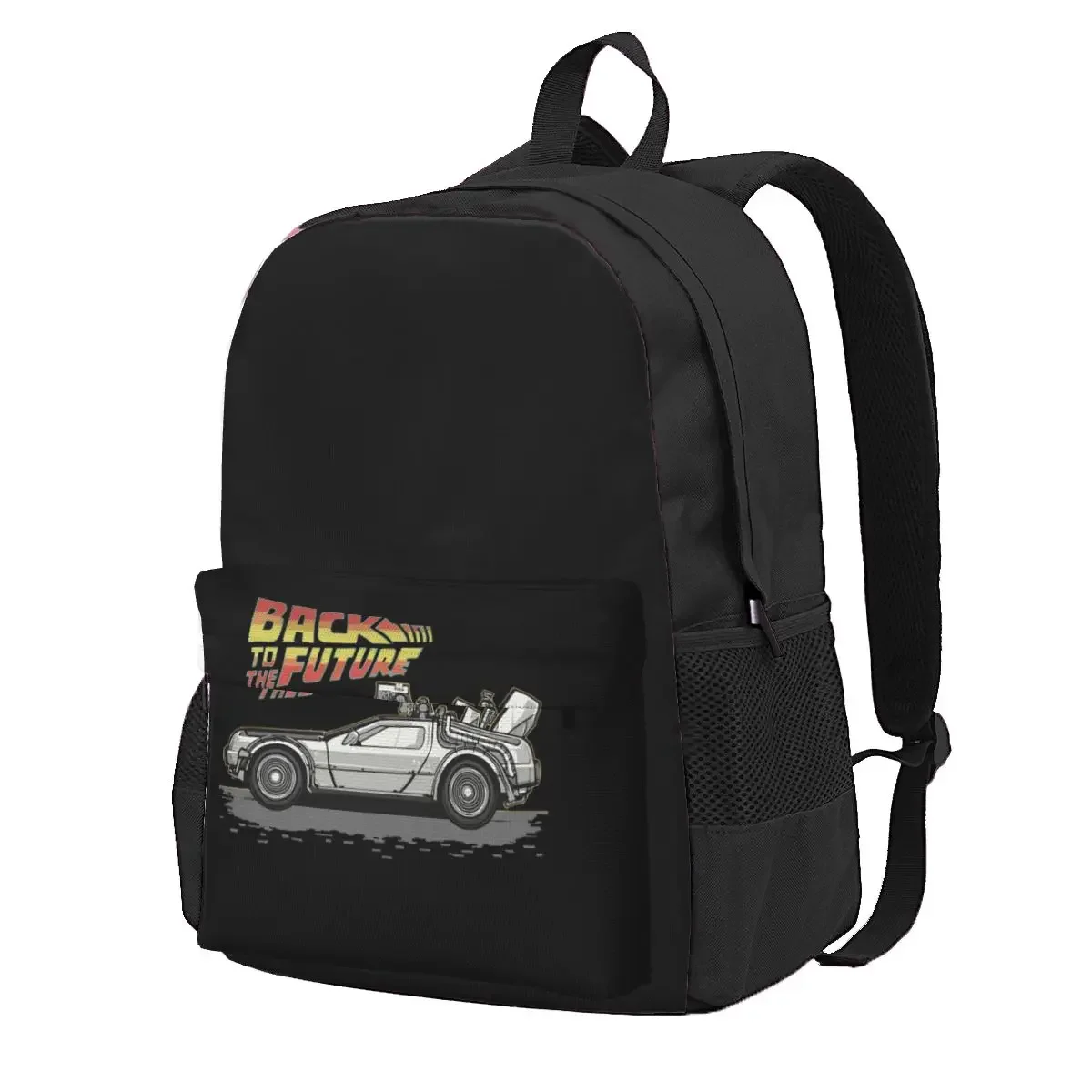 Back To The Future Student Backpack School Bag Hiking Travel Daypack for Men Women Fashion Bookbag Shoulder Bags