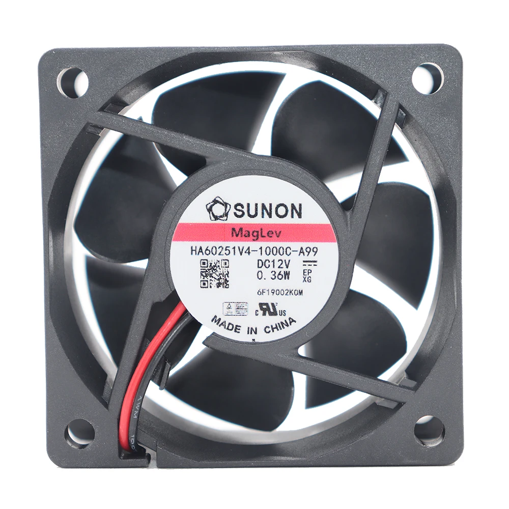 Original Construction Standard HA60251V4-1000C-A99 12V 0.36W 6025 6CM Silent Cooling Fan