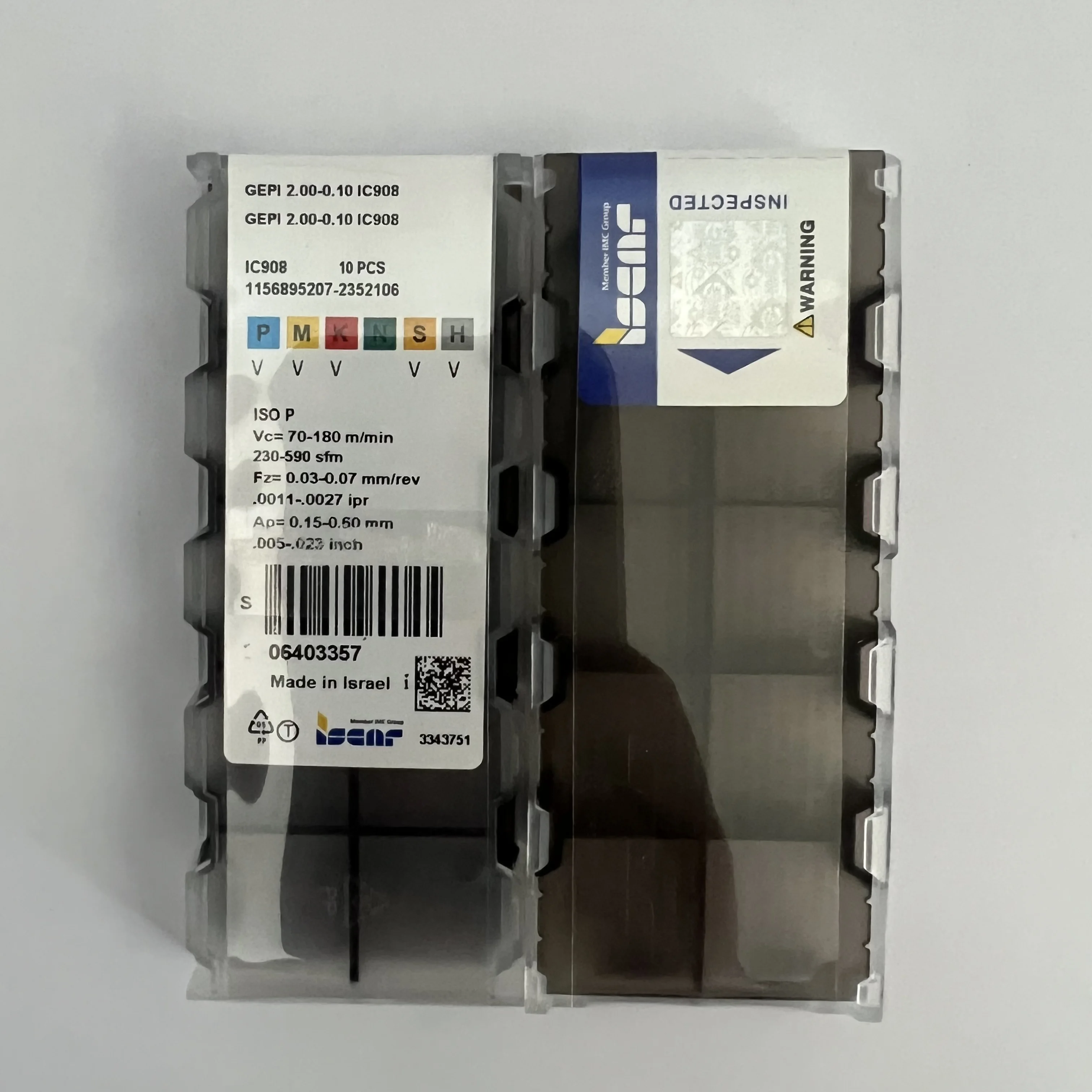 GEPI2.00-0.10 IC528 CNC blade GEPI2.00-0.10 IC908