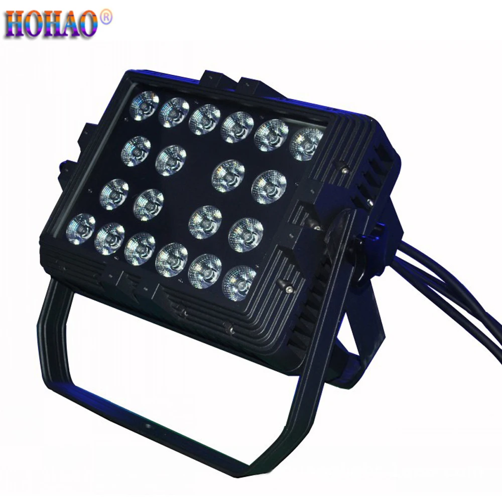 

Stage Outdoor Projection Light 20pcs x15W RGBW 4-in-1 Led City Light IP65 Wall Wash Lights High Brightness Factory Price