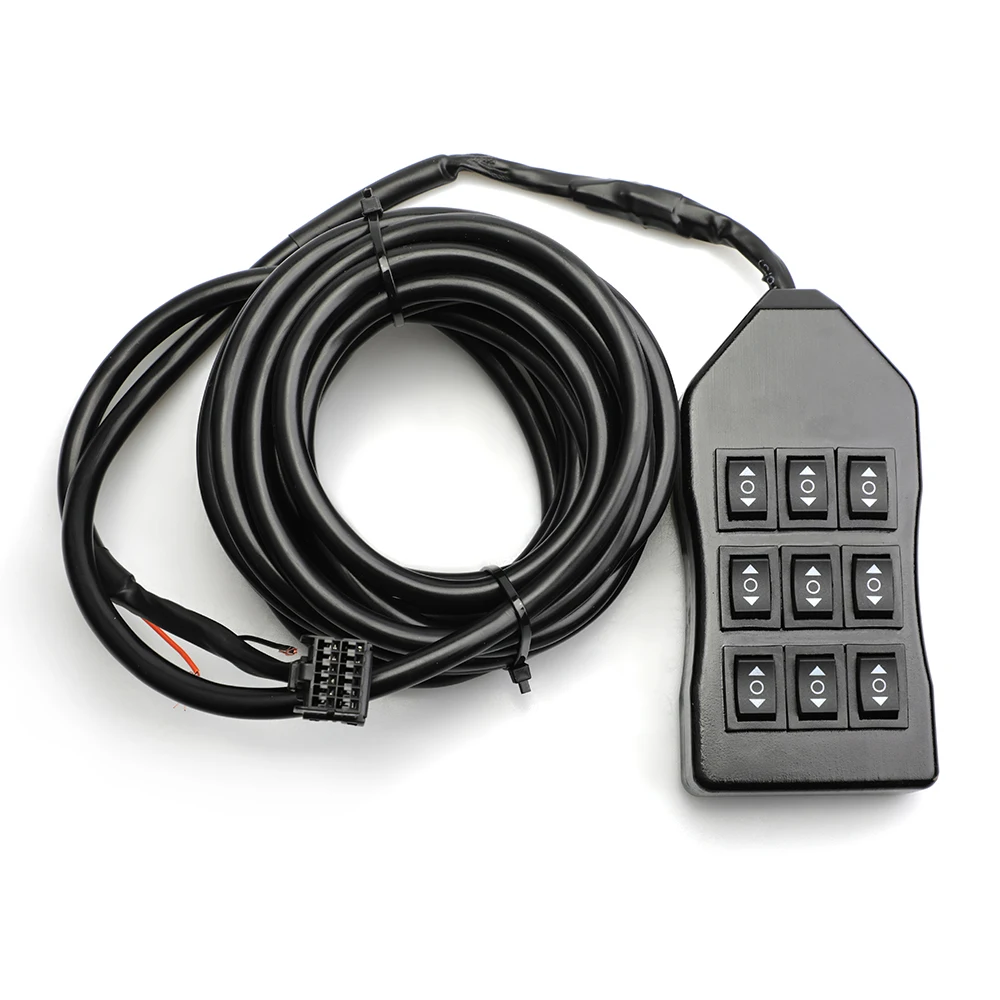 Universal 8-position Solenoid Valve with 1-meter Wire Handle Kit for Efficient Control Systems