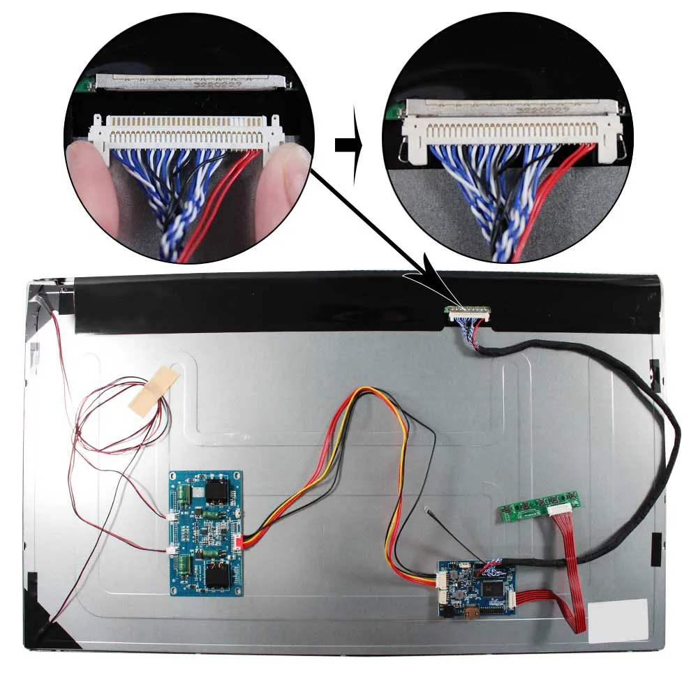 VSDISPLAY 27 Inch 1920X1080 1500nit TFT-LCD Industrial Screen Outdoor Display For Big Screen Project + HD-MI VGA Driver Board