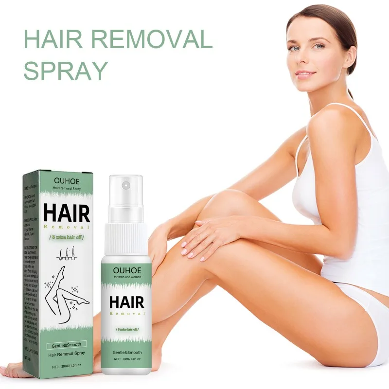 

Permanant Hair removal spray Gentle whole body armpit legs Intimate Areas Painless Hair Inhibitor Growth For Women Men Care