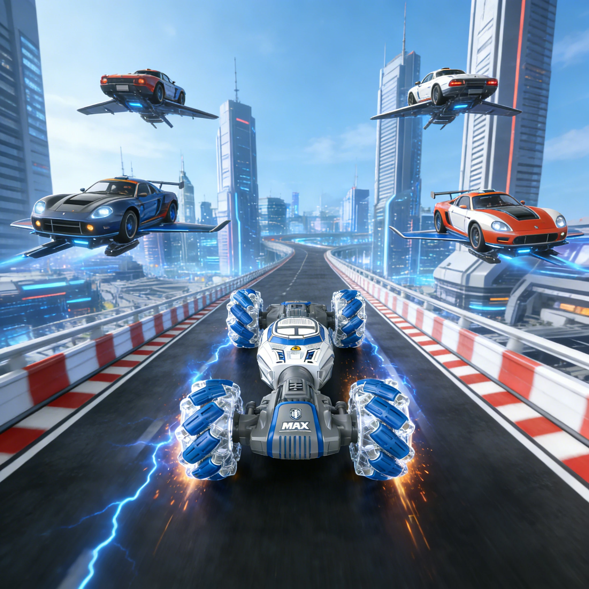 

2026 latest model fourwheel drive vehicle with gesture sensing for climbing, remote-controlled car with intelligent dual control