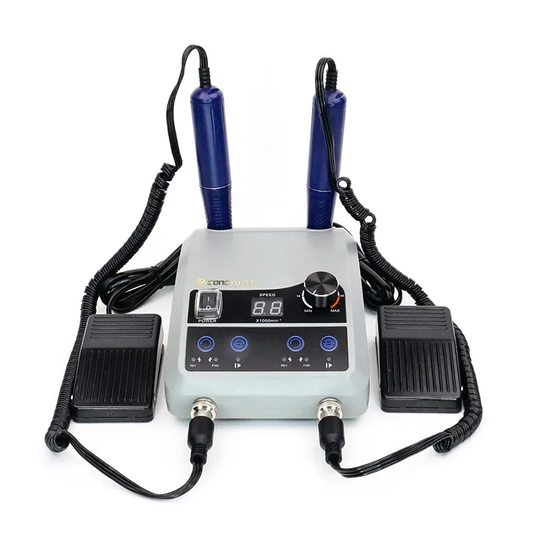 

New Denta Laboratory Equipment 90000 Rpm 2 Handpiece Brushless Machine Drill Brushless Micro Motor Denta Micro Motor