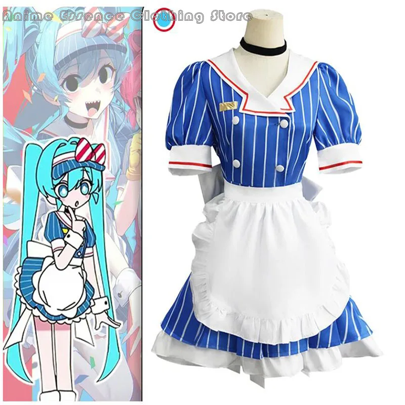 

Game Miku Cosplay Costumes Anime Mesmerizer Uniform Halloween Christmas Carnival Party Dressing For Women Men Party Cospaly