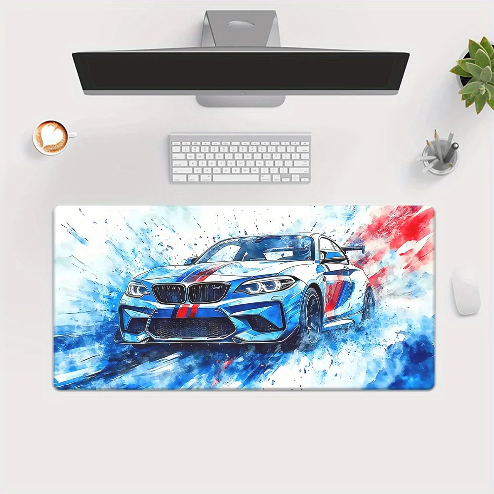 

Racer XXL Gaming mouse pad: HD Print Non-Slip Surface with Vibrant Colors for eSports & Home Office Setup