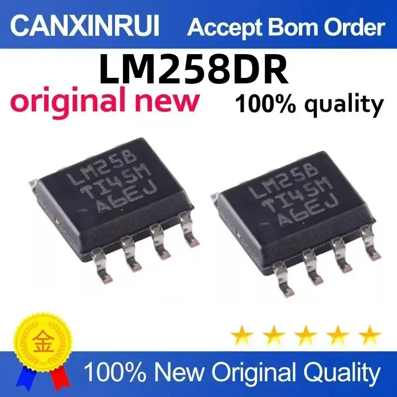 

(5-100 pieces) Brand new original LM258DR silk screen LM258 SOP8 spot chip