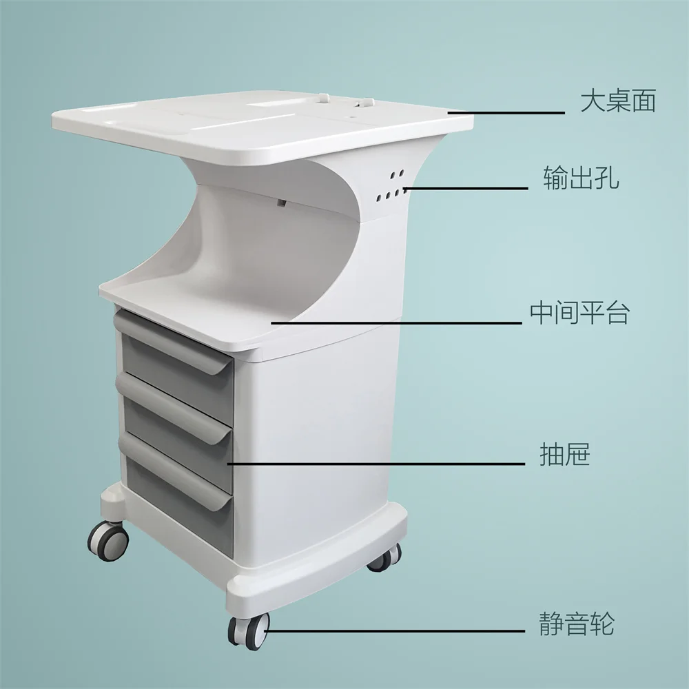 Scansione della bocca dentale carrello per apparecchi medici clinica attrezzatura per computer rack di stoccaggio per strumenti bellezza orale