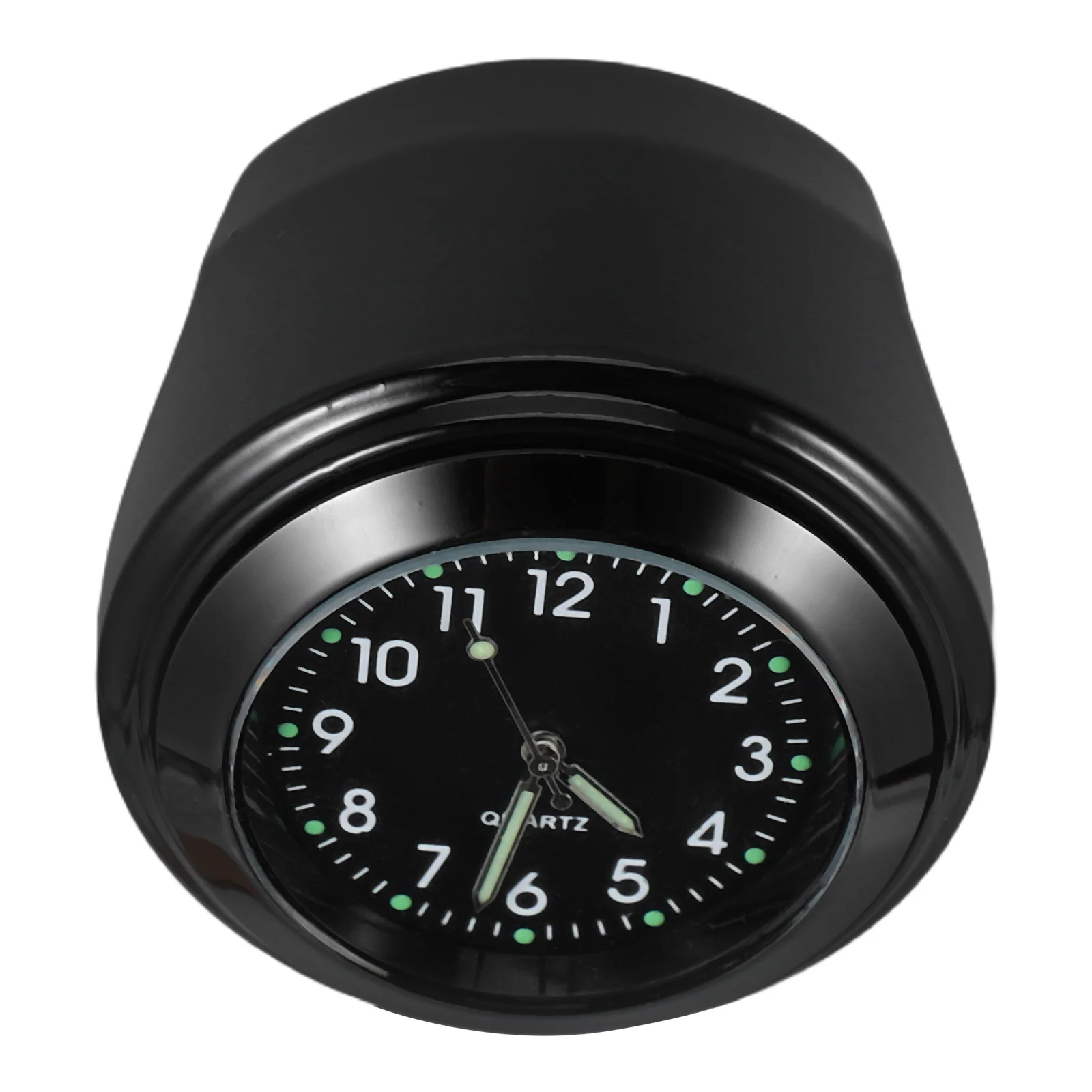 

1Set Motorcycle Handlebar Clock Lightweight Aluminum Alloy Quartz Movement Dustproof Thermometer for Bike Riding