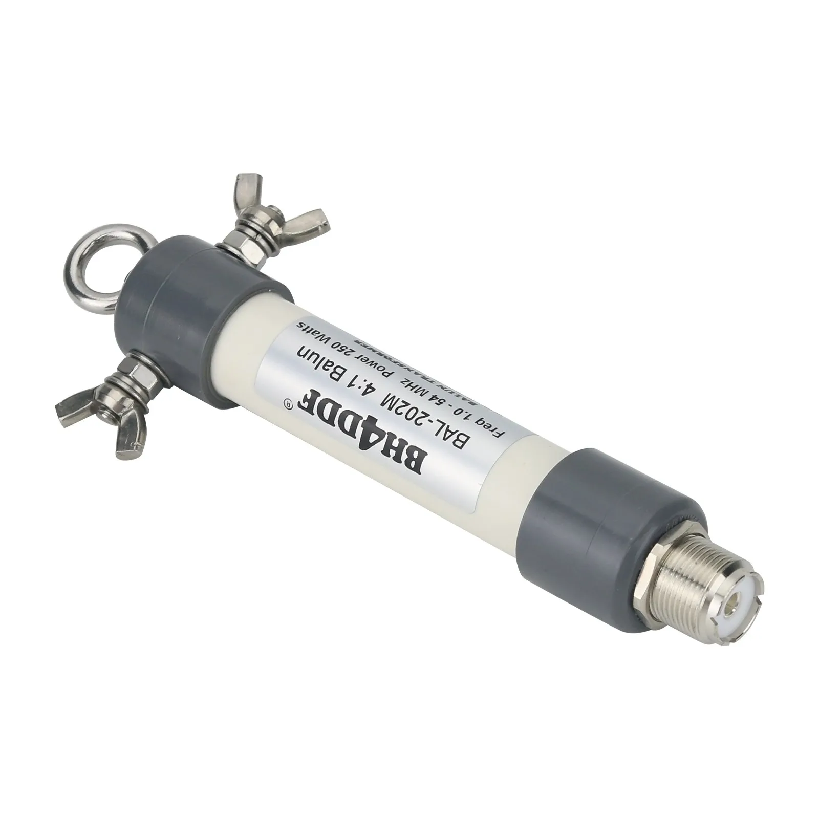 Shortwave Antenna BH4DDF BAL-202M 4:1 Balun 200ohms Waterproof Antenna Balun Transformer 1-54MHz 250W SSB/PEP 350W
