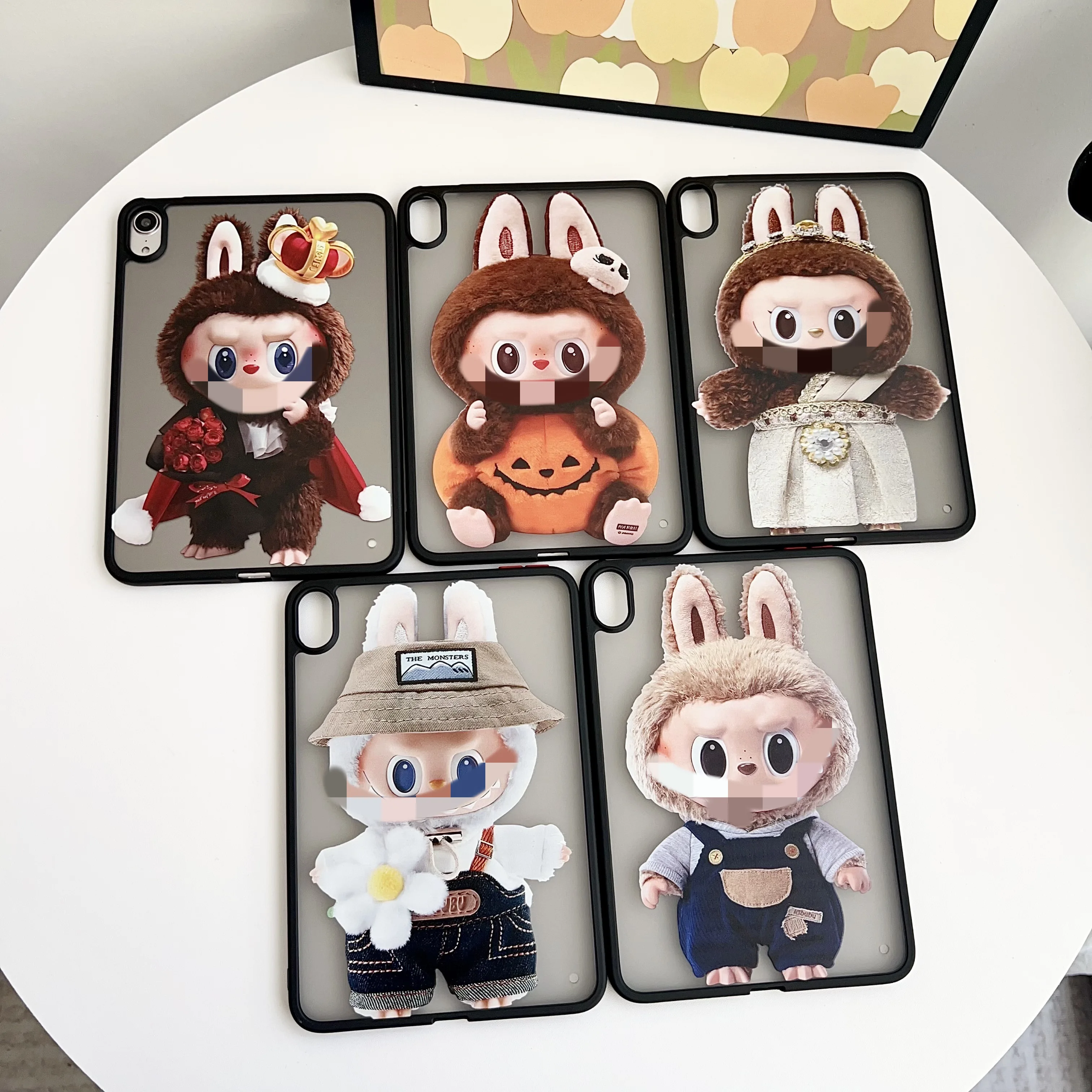 

Прозрачный чехол Cute Kawaii Popular Monsters для iPad 10th Mini 4 5 6 7 10,2 дюйма iPad Pro 11 12,9 iPad Air 13 дюймов Аксессуары