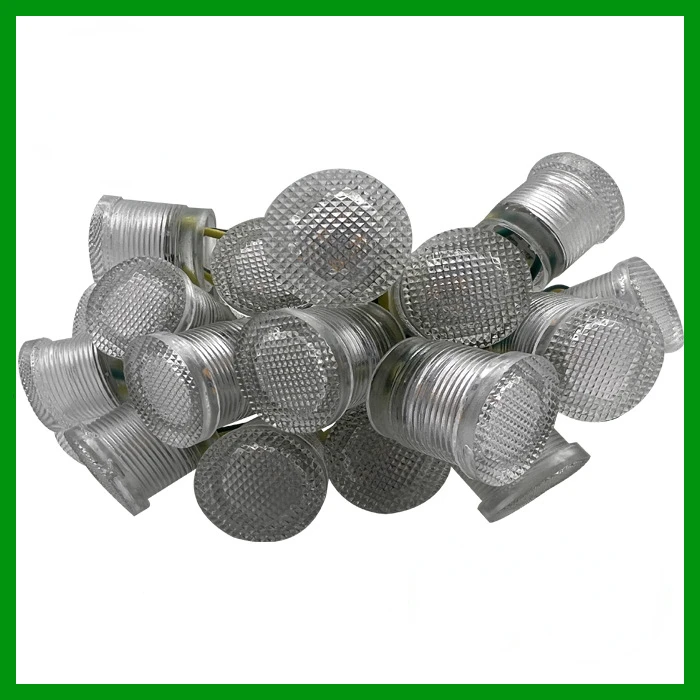 12V Ws2811ic Full Color Advertising Light LED Point Light Source 20MM Magic Color Transparent Pixel Light Support Customization