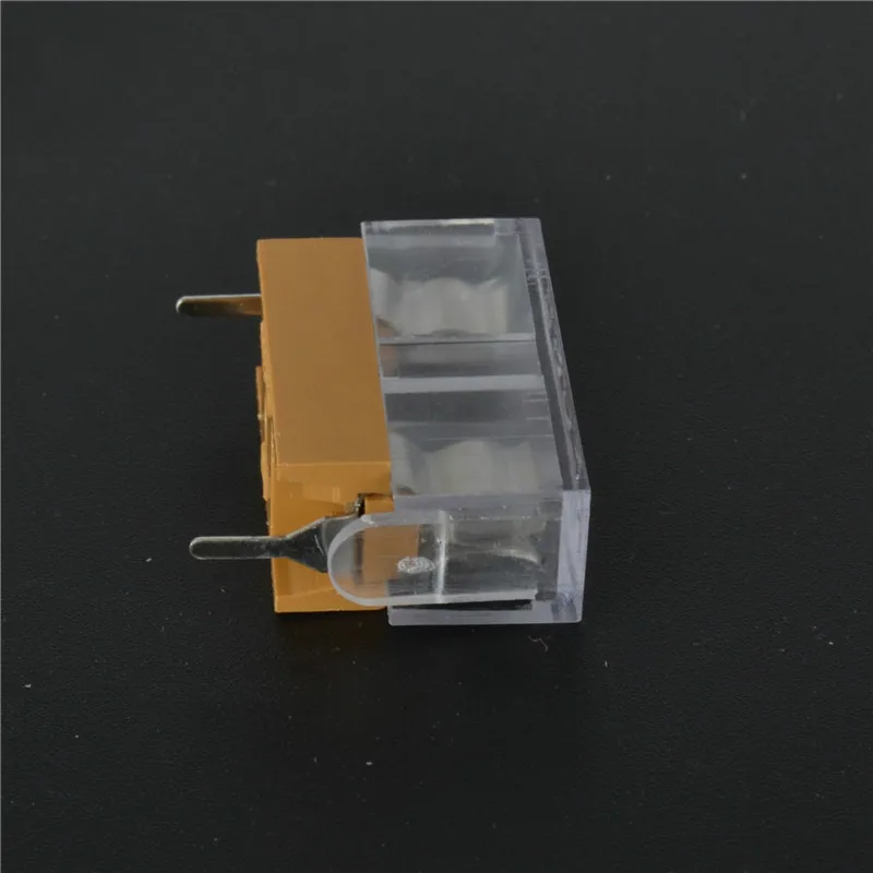 10PCS 5*20MM GLASS FUSE HOLDER with Transparent Cover 5*20 Insurance Tube Socket Fuseholder for 5X20MM 5X20 Fuse PCB BOARD