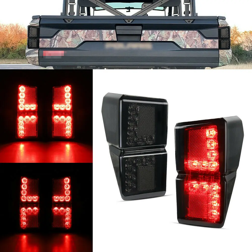 

UTV LED Tail Lights for Polaris Ranger XP 1000, Tail Lamps Rear Brake Stop Taillights for Polaris Ranger XP 1000 Crew 2018-2023