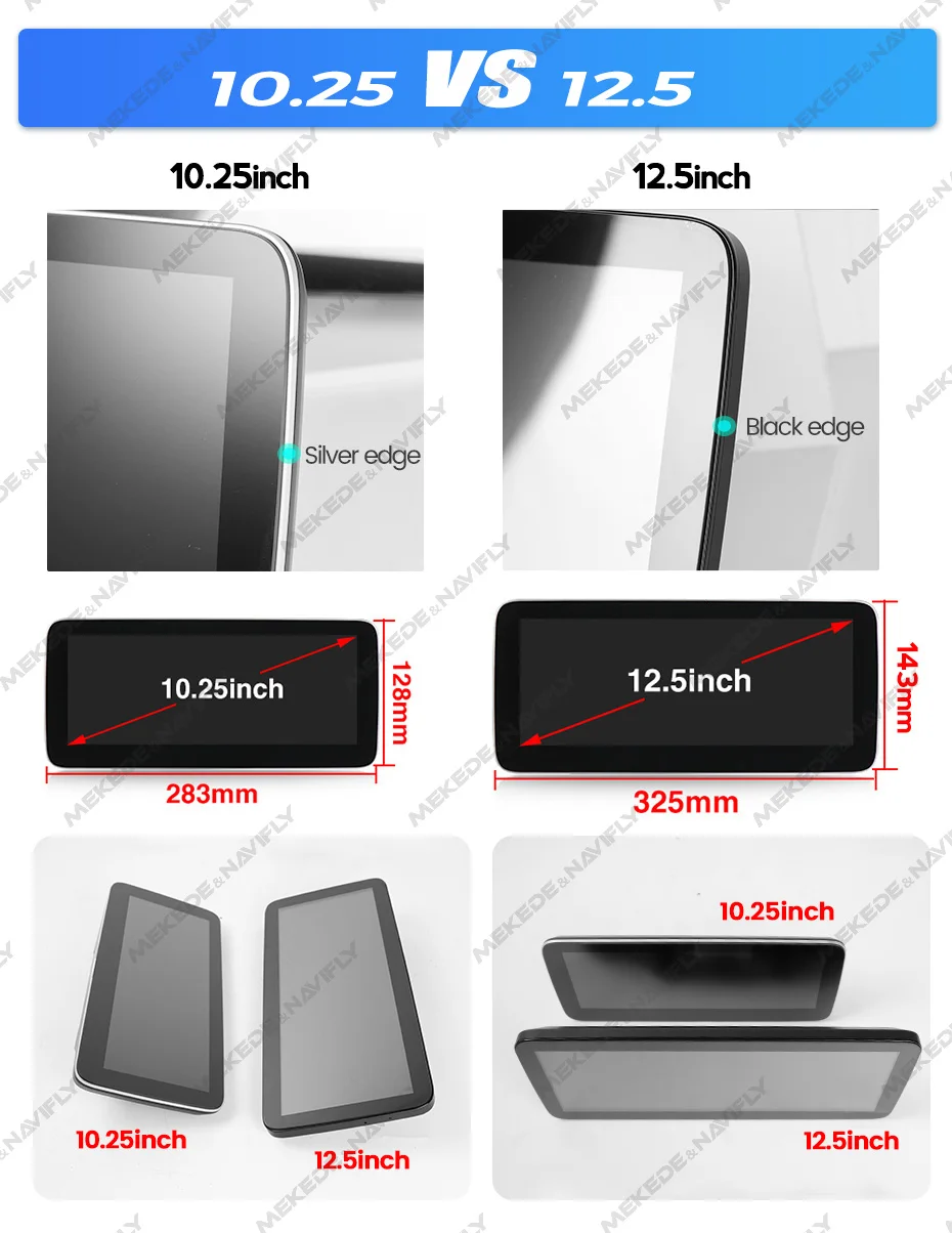 MEKEDE Android 15 10,25" CarPlay Auto für Mercedes-Benz C-Klasse W204 NTG4.0 2008-2010 Autoradio Multimedia-Stereo-Player GPS BT – Detail 5